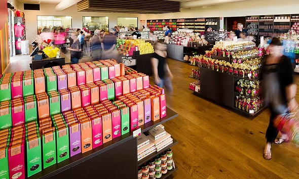 Inside the Great Ocean Road Chocolaterie